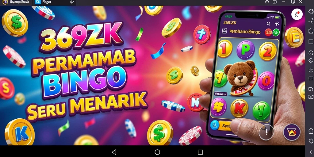 Tampilan gameplay Bingo yang seru dan interaktif.