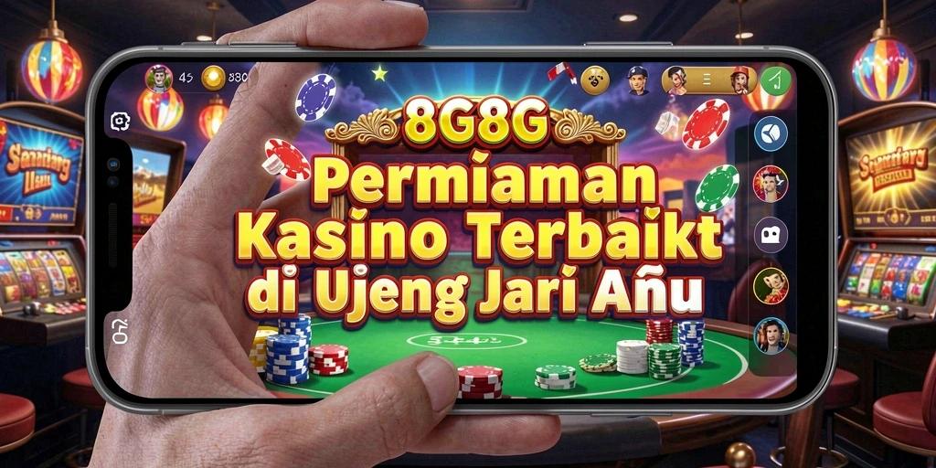 Tampilan gameplay menarik dalam aplikasi kasino 8G8G.