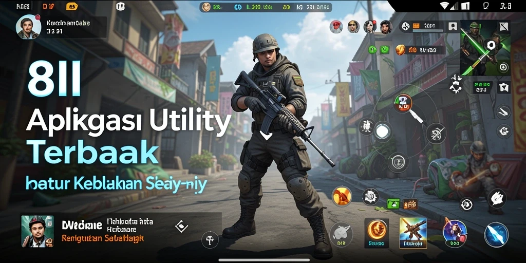 Tampilan intuitif dari aplikasi Utility 8II yang memudahkan penggunaan.