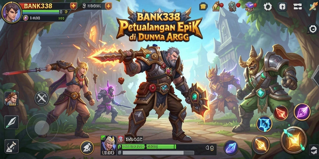 Tampilan aksi seru dalam <strong>BANK338</strong> di dunia ARPG.