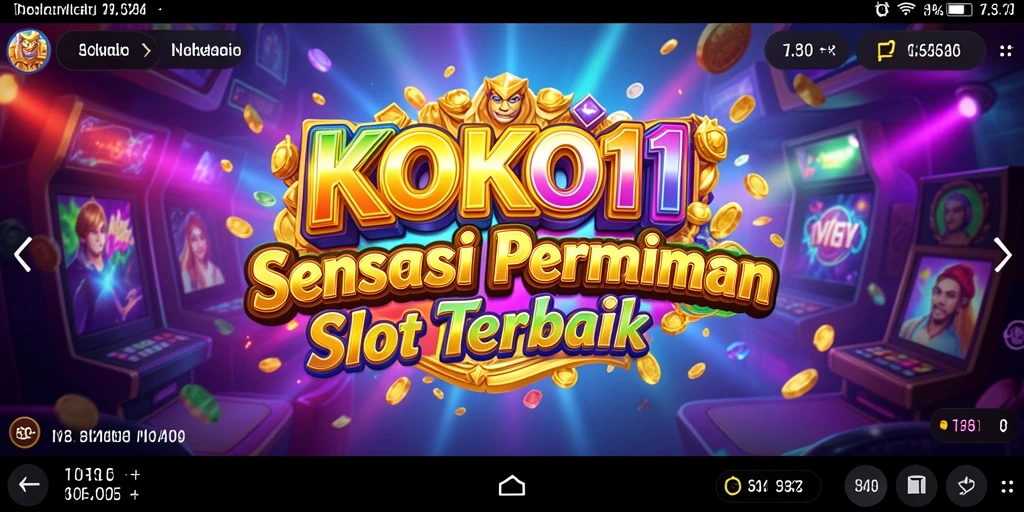Tampilan menarik dari gameplay permainan slot KOKO11.