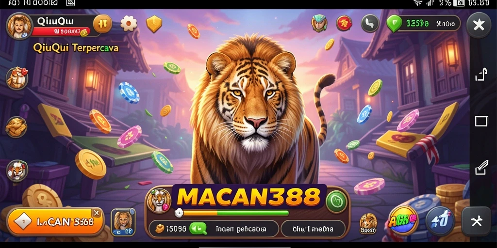 Tampilan gameplay QiuQiu yang menarik di MACAN388.