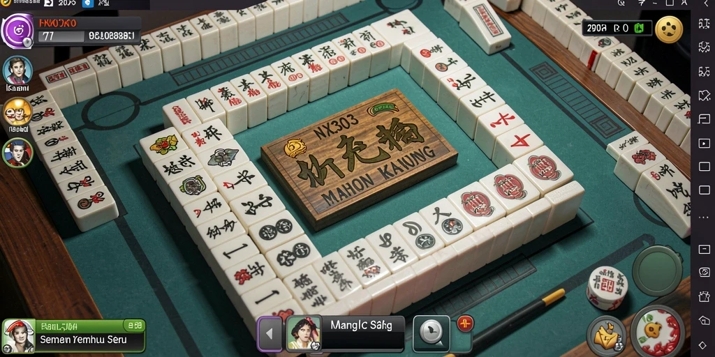 Gameplay Mahjong yang menarik dan menantang di NX303.