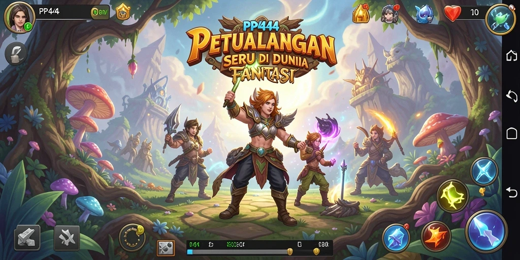 Screenshot gameplay PP444 menampilkan aksi seru dalam petualangan yang menegangkan.