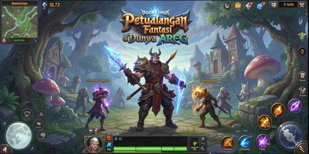 Gameplay dinamis dan menakjubkan di dunia SL72.