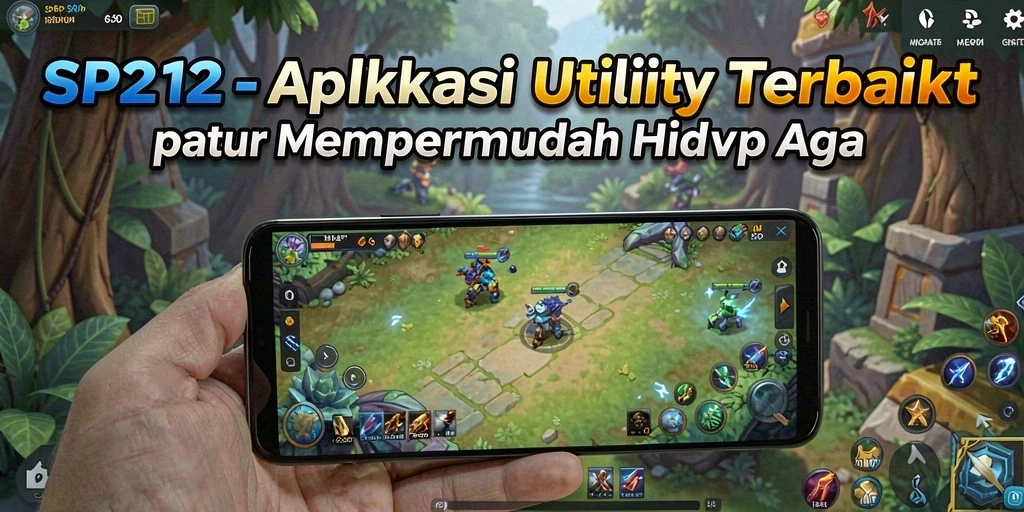 Tampilan antarmuka SP212 yang user-friendly dan fungsional.