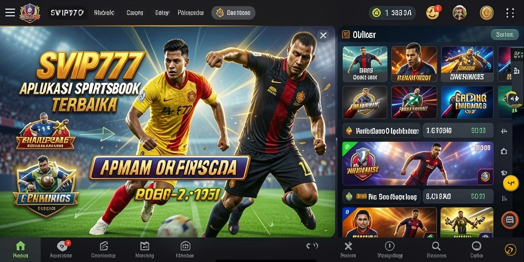 Screenshot gameplay SVIP777 menampilkan pengalaman taruhan langsung yang seru.