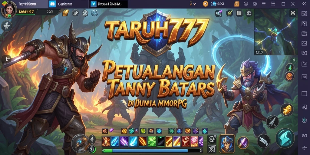 Tampilan gameplay seru di dunia fantasi TARUH777.