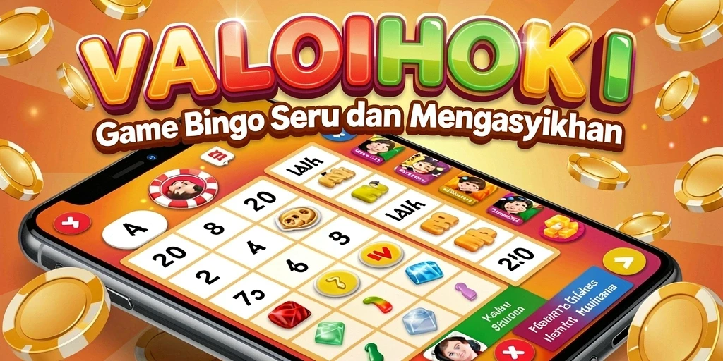 Tampilan gameplay VALOHOKI yang menarik dan penuh warna.